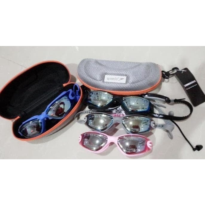 KACAMATA RENANG SPEEDO ANTIFOG DAN UV 866 - S866 KACA MIRROR KILAP / KACAMATA RENANG SPEEDO ANTIFOG