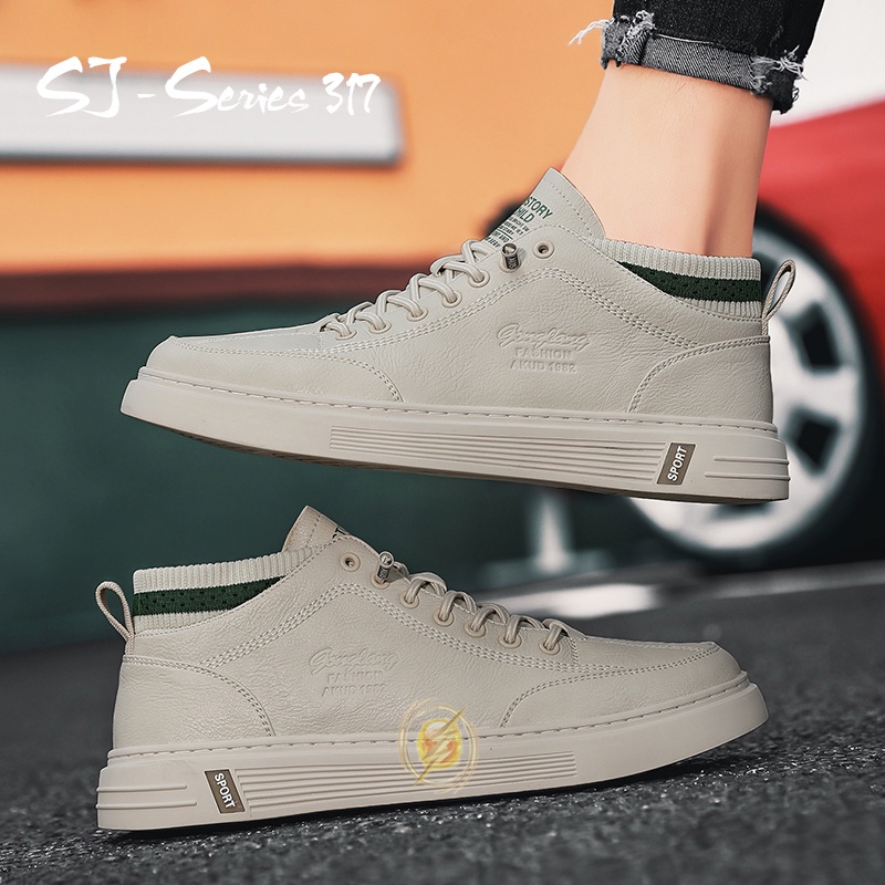 [JWALK] Sepatu Sneakers Pria Model Keren Buat Nongkrong dan OOTD Kualitas Import Premium -317