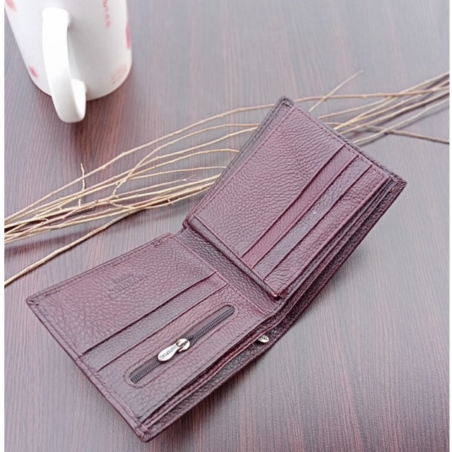 dompet lipat dua horizontal bahan kulit asli berkualitas import #dompet #dompetkulit #dompetpria