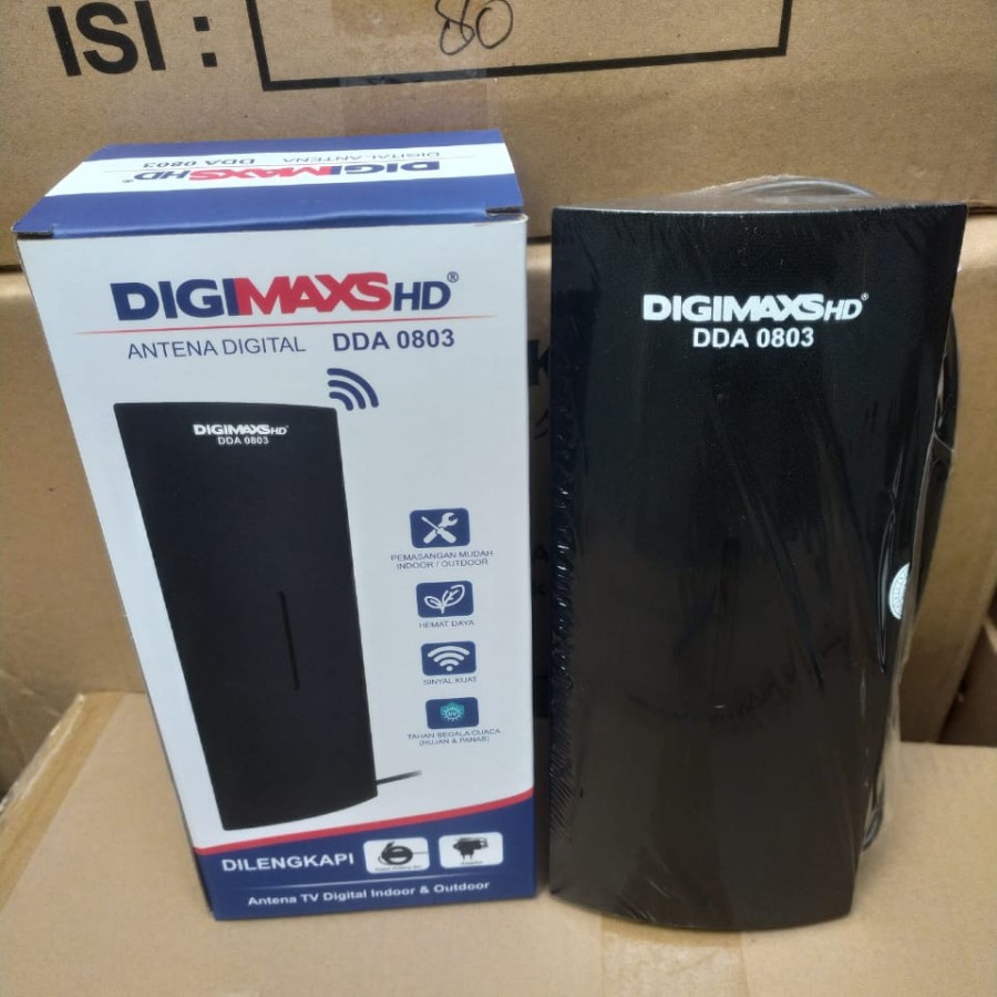 Antena Tv Digital HD DIGIMAXS DDA 0803 Indoor/Outdoor Dengan Kabel 8M