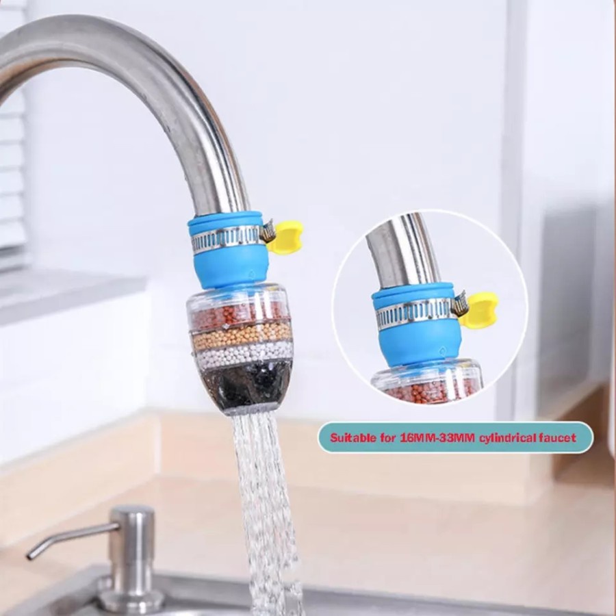 MH -Saringan Kran Air 4 Filter 6 Lapis FIlter Kepala Saringan Air TS06