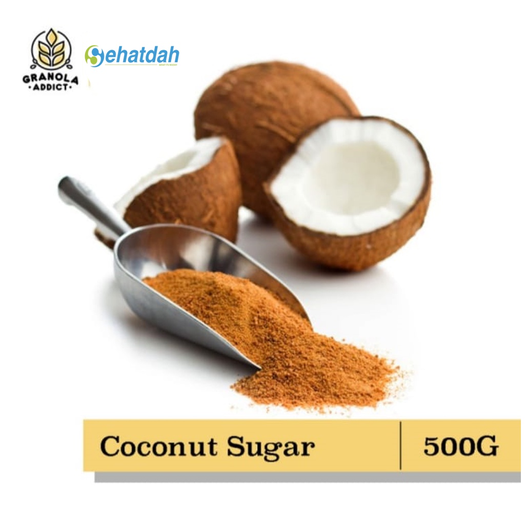 Organic Coconut Sugar / Gula Kelapa Organik - 500 Gr