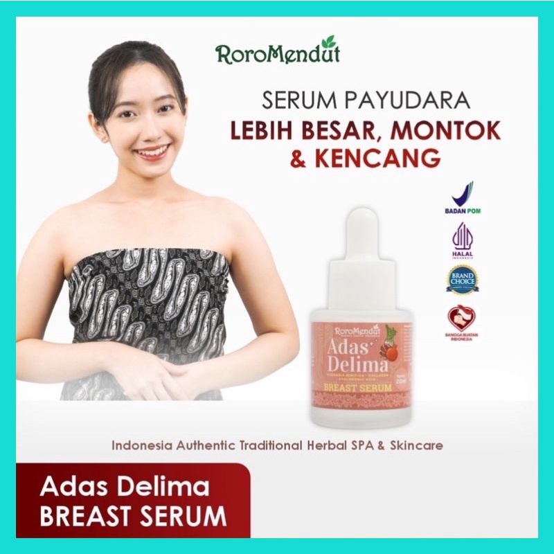 *BEAUTY* RORO MENDUT Pembesar Pengencang Payudara Adas Delima Breast Serum Collagen