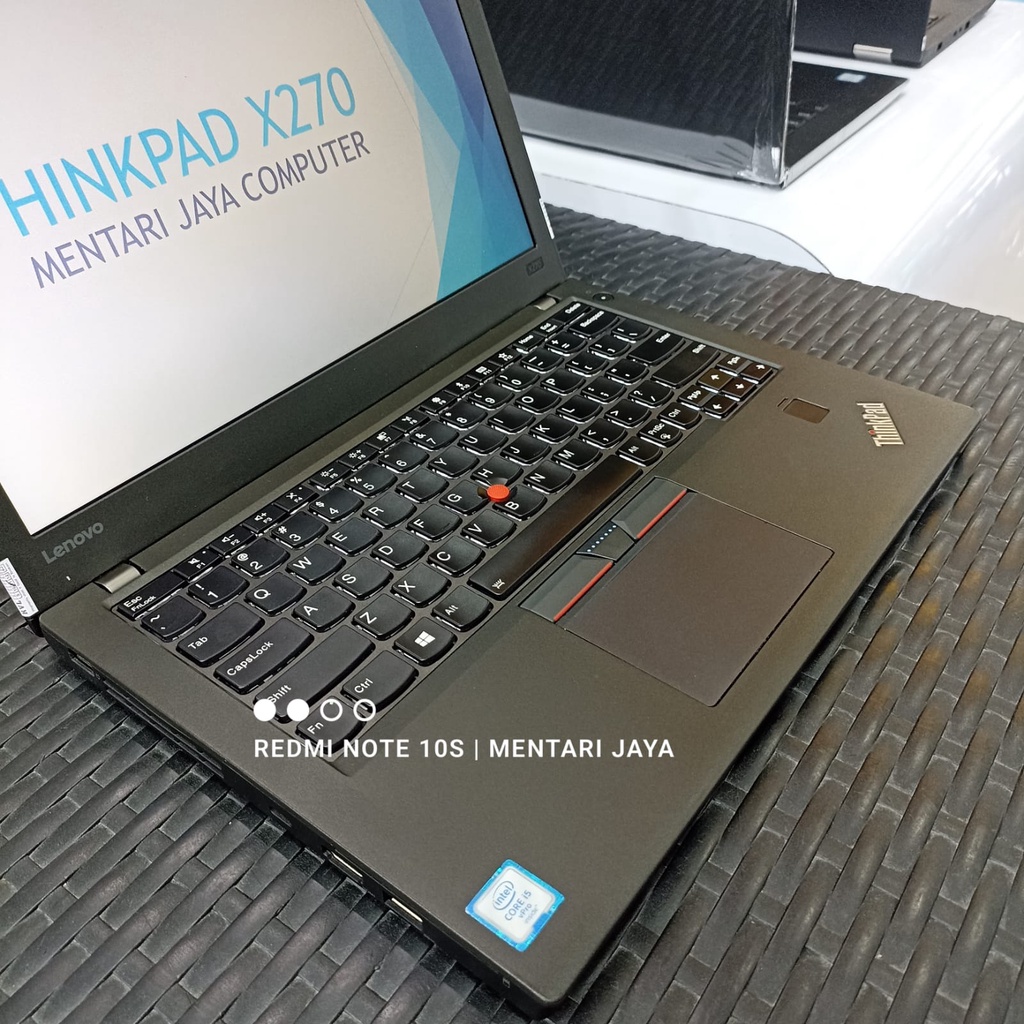 LAPTOP MURAH LENOVO THINKPAD X270 CORE i5 8GB 512GB SSD WINDOWS 10 SIAP PAKAI