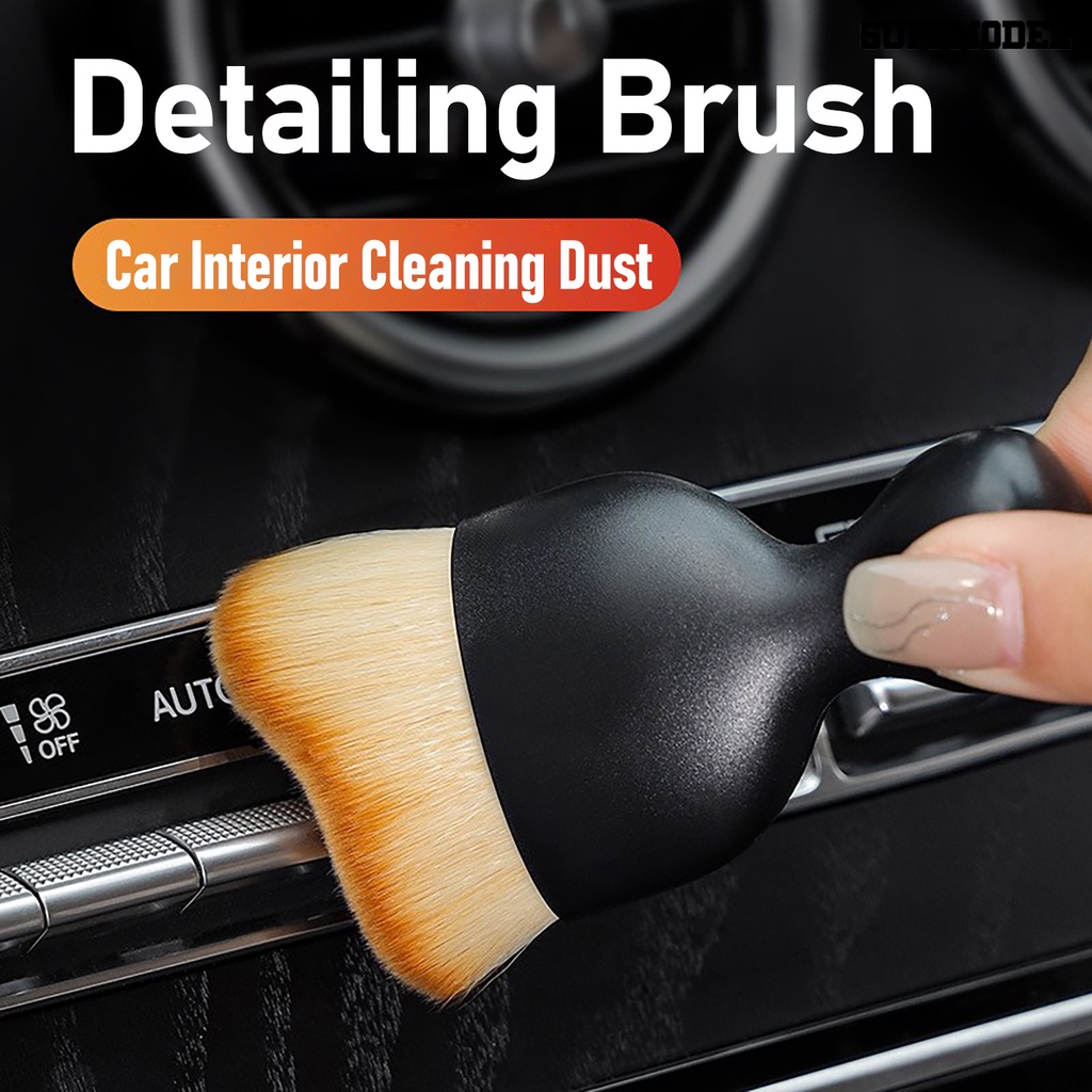 [SM] Sikat Detailing Brush Ultra Soft High Density Dengan Tutup Sikat Penghilang Debu Pembersih Interior Mobil Untuk Mobil