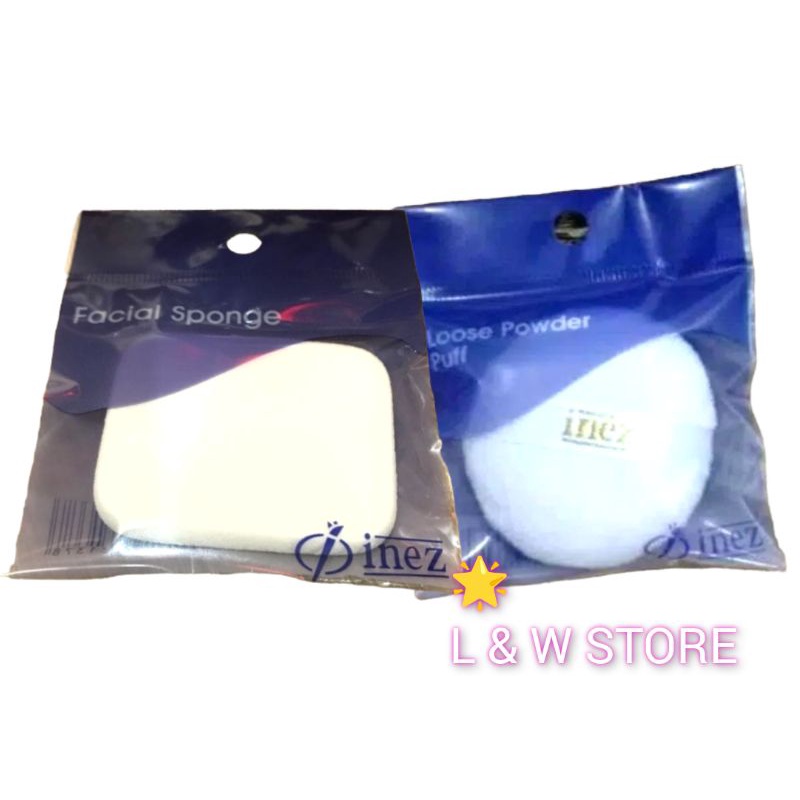 Inez Facial Sponge/Spon Bedak Tabur