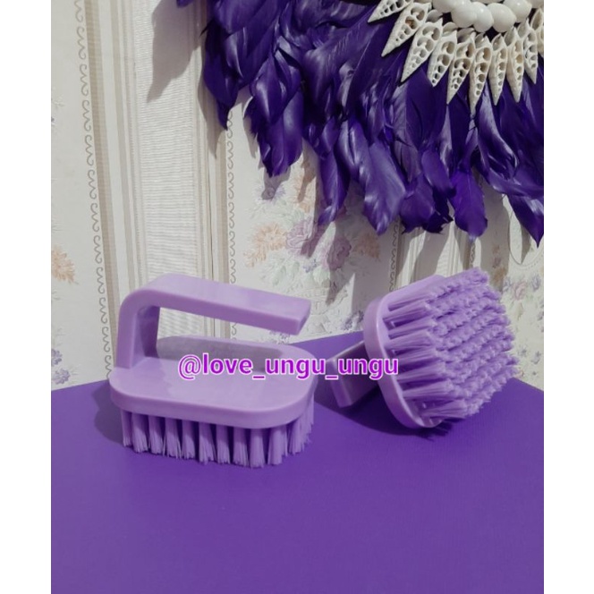 Ungu - Sikat Baju Wastafel Ungu Lilac