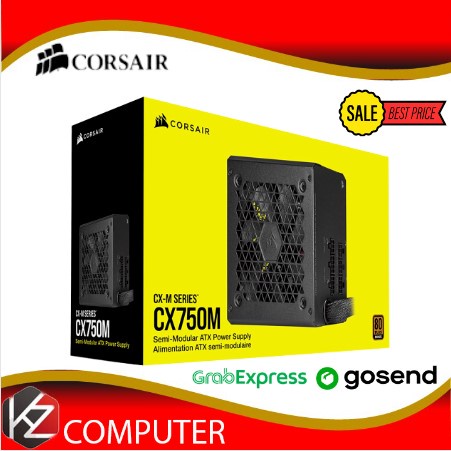 Power Supply Corsair CX750M 80 Plus Bronze