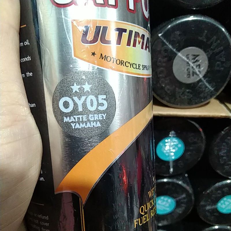 pilok pilox cat semprot cat spray sapporo ultimate 400ml Ov01 rays bronze varian 0y01 matte black ymh 0y05 matte grey ymh 0v01 rays bronze 0h01 matte black hnd 0h03 matte blue hnd 0h04 siler hnd oh05 matte brown hnd