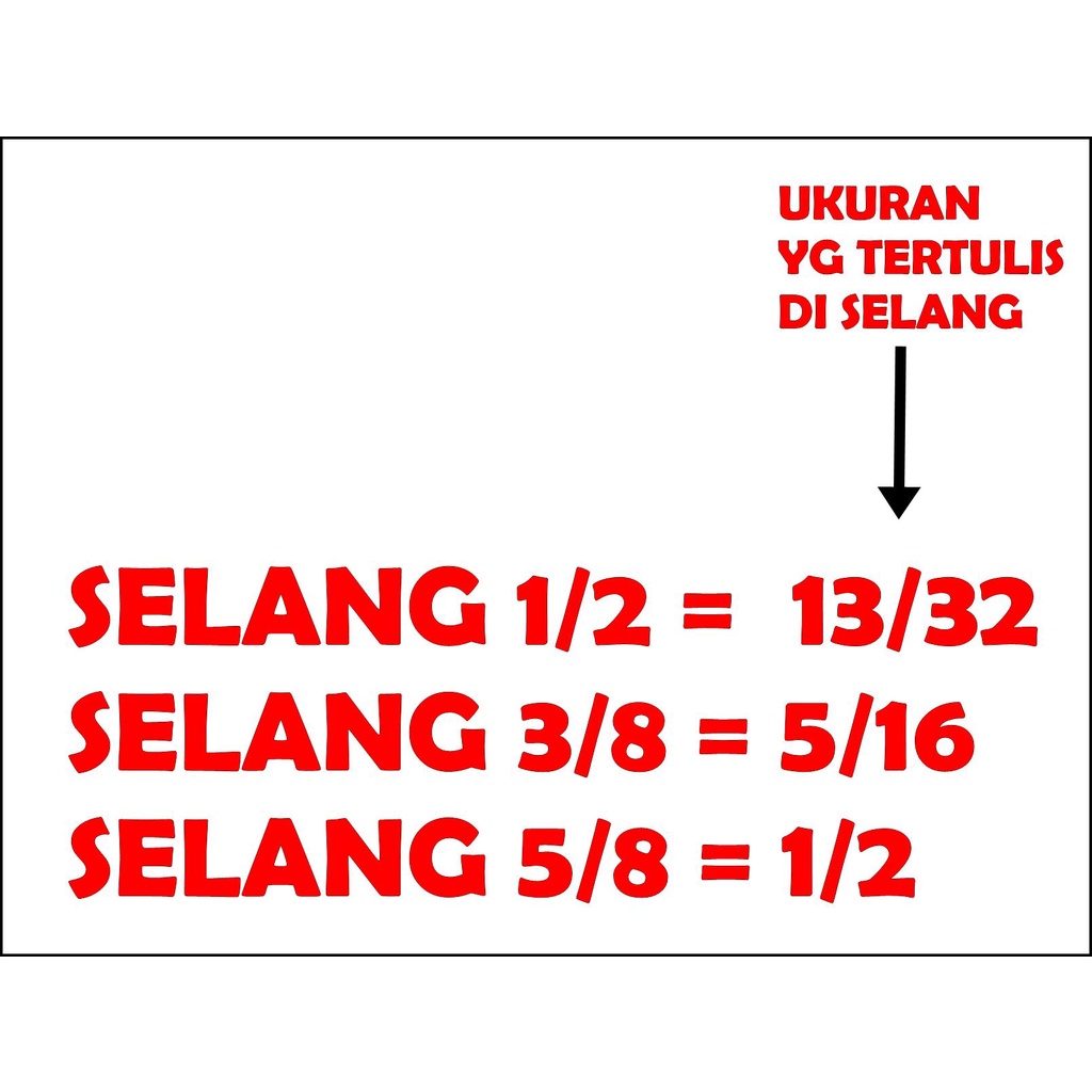 Selang slang karet ac mobil r12 r134 r134a ukuran 1/2 3/8 5/8 meteran