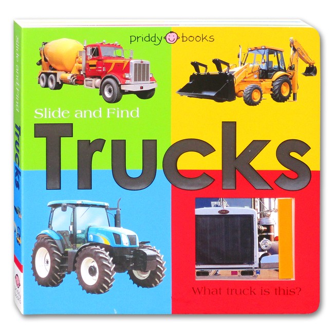Book Priddy Books Slide And Find Trucks Board Book (Ha)