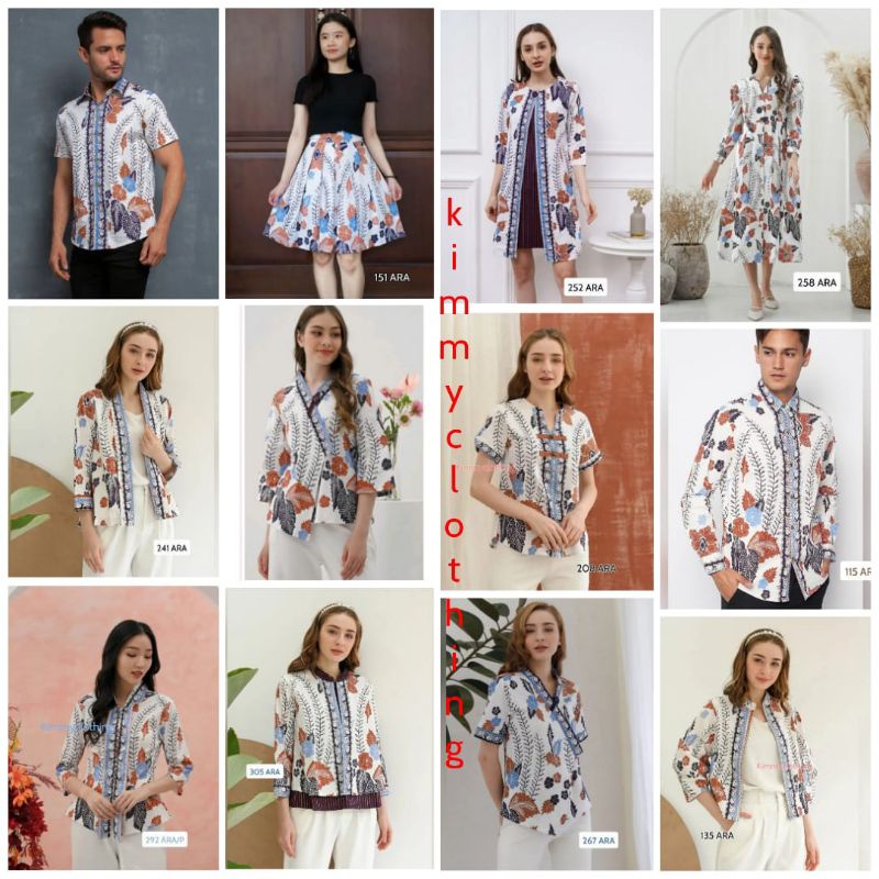 135 ARA - 208 ARA-113 ARA-258 ARA-252 ARA-241 ARA-151 ARA-267 ARA-262 ARA-292 ARA/P-305 ARA-115 ARA-BATIK KATUN STRECH - SERAGAM BATIK