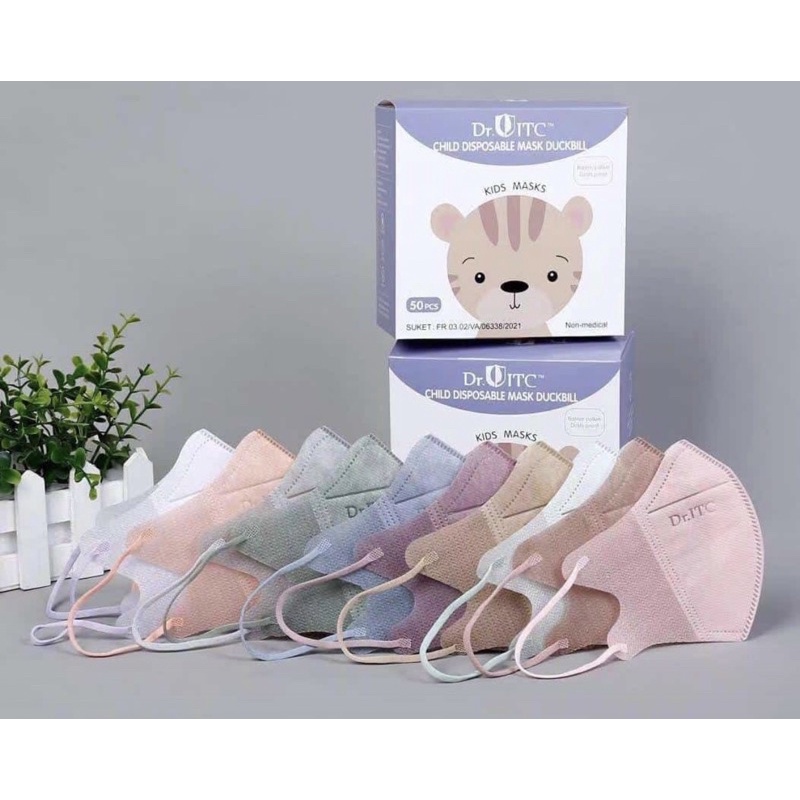 DUCKBILL DR ITC ANAK MIX WARNA ISI 50 PCS