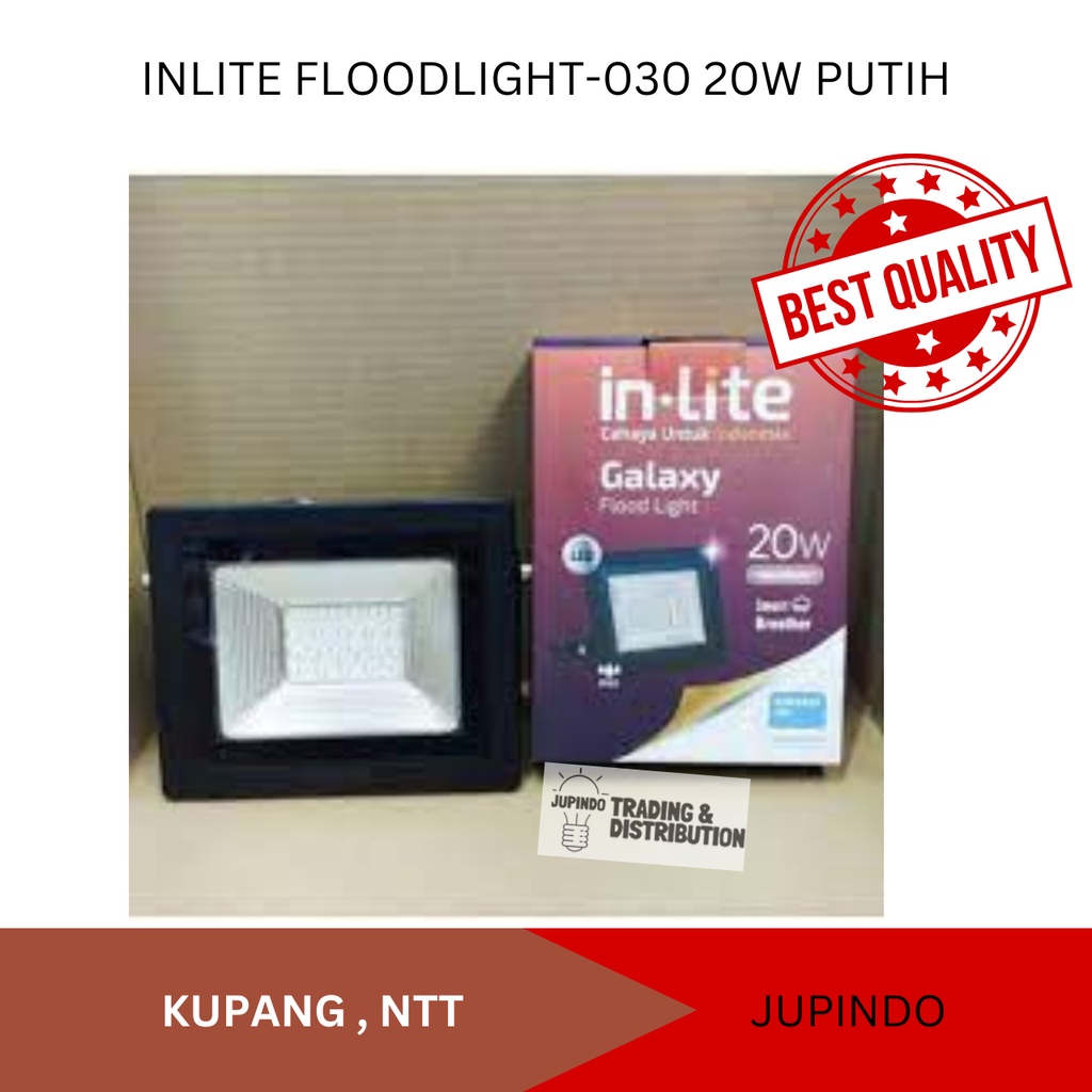 INLITE FLOODLIGHT-030 20W PUTIH - inlite - inlite led