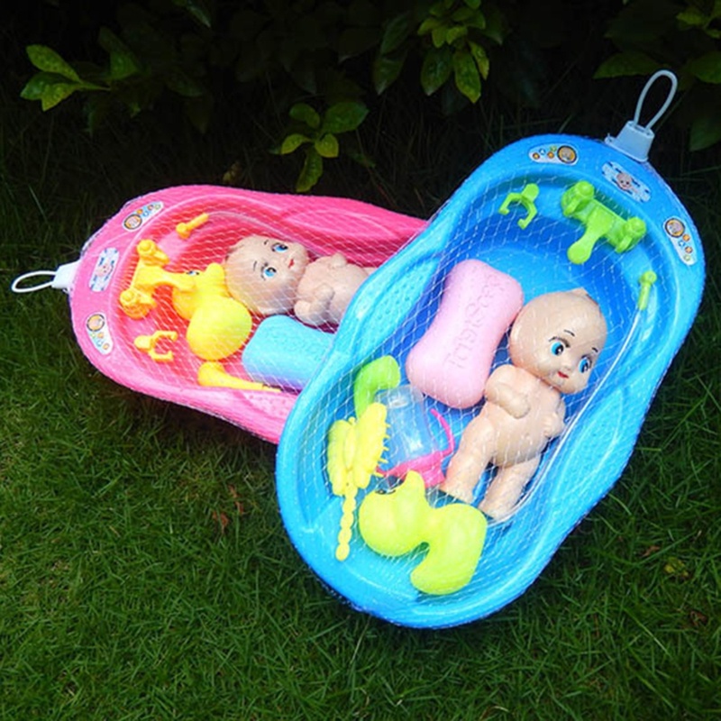 Mary 1Pack/6pcs Hadiah Musim Panas Untuk Bayi Laki-Laki Perempuan Air Untuk Bermain Kamar Mandi &amp; Kolam Playse