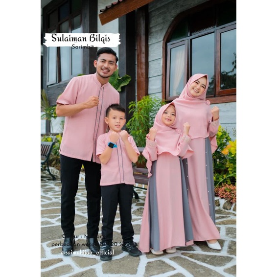 ORI SARIMBIT SULAIMAN BILQIS BY SAIMA  HIJAB (OPEN PO)