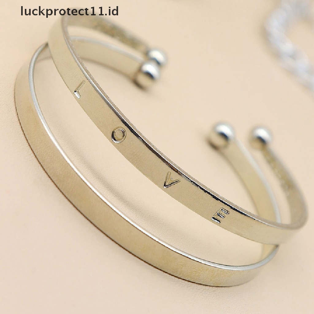 4pcs / set Gelang Rantai Gaya Punk Hip Hop Untuk Wanita