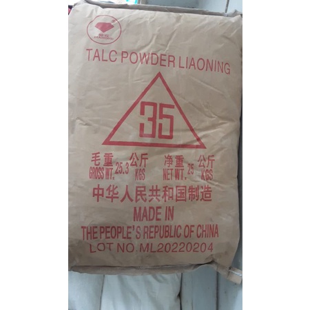 

Talc Liaoning 1zak 25kg Termurah