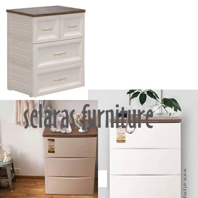 Lemari Plastik ODC 3 Susun Laci Drawer Olymplast