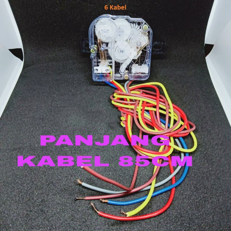 Timer Mesin Cuci Multi Universal 3 dan 6 kabel Panjang 85CM