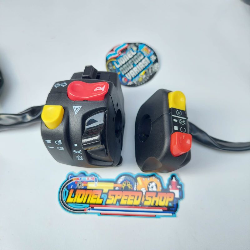 Saklar kiri/kanan domino ktc,untuk motor satria Fu RX king beat street ninja Mio Fino vixion