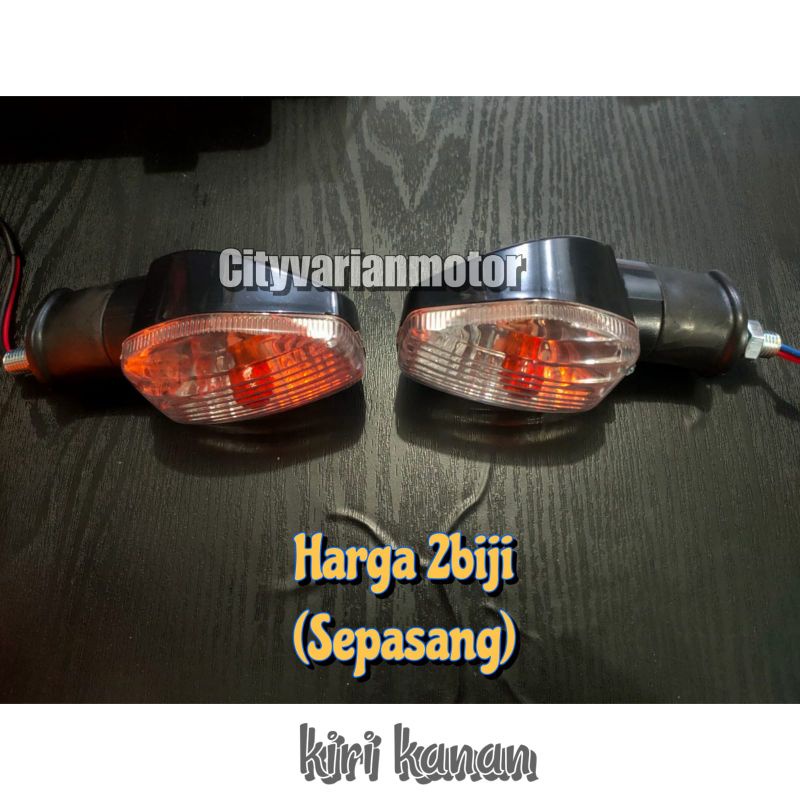 SEIN SEN STANDAR HONDA TIGER NEW TIGER REVO LAMPU SEN SET DEPAN BELAKANG TIGER REVO NEW