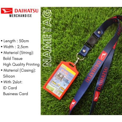 

Tali Nametag Daihatsu HQ - Navy