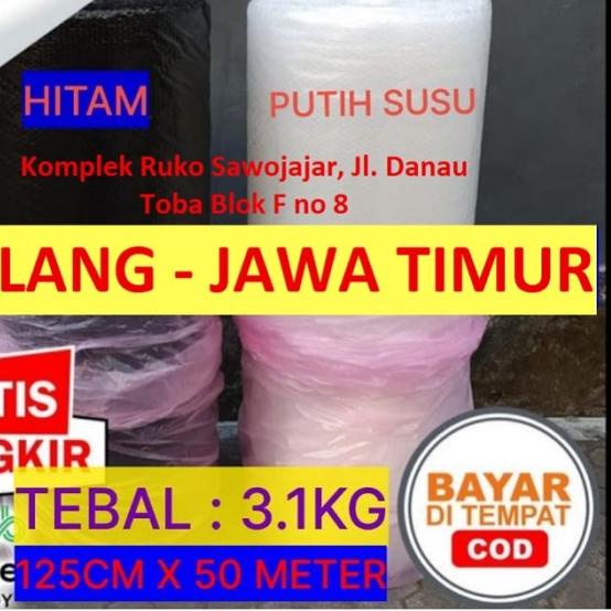 

Bubble Wrap Hitam - BENING, TEBAL 3KG