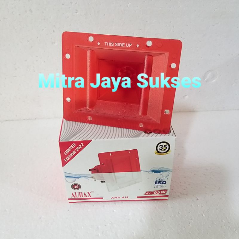 Tweeter Audax Ax 65 W Merah Waterproof Anti Air Anti Panas Anti Lembab Speaker Walet