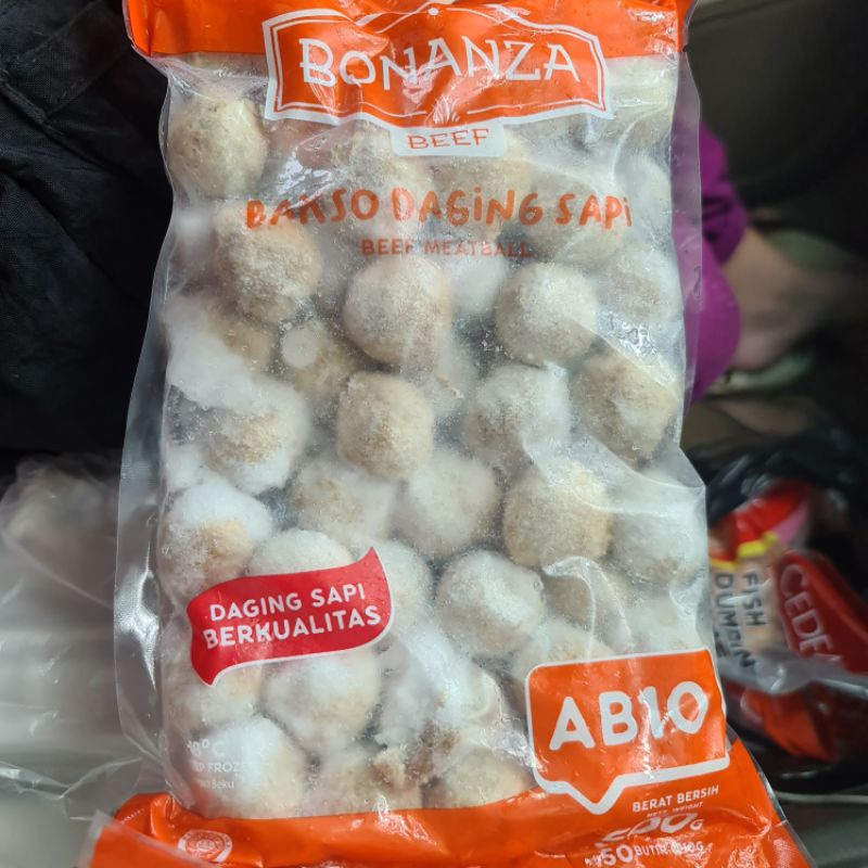 

Bakso sapi bonanza 500 gr