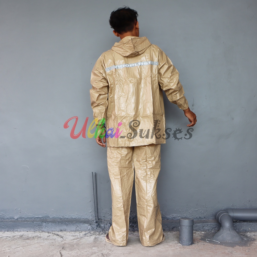 Jas Hujan Setelan Primera Polkadot Raincoat Indoplast Mantel Hujan Jaket Celana Best Quality Murah