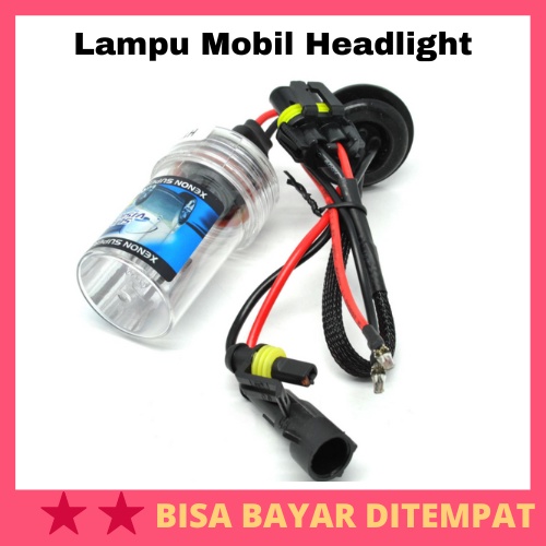 Lampu Mobil Headlight HID Xenon H11 6000 K 35 W 1 PCS / Lampu Mobil Avanza Agya Alya Apv Xenia  Xpan