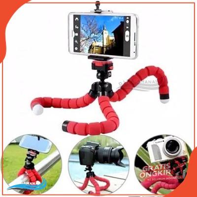 TRIPOD MINI SPIDER HOLDER HP MNI SPIDER BISA LIPAT  free clip u