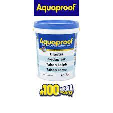 aquaproof cat pelapis anti bocor / cat eksterior / cat tembok luar / cat waterproof anti air