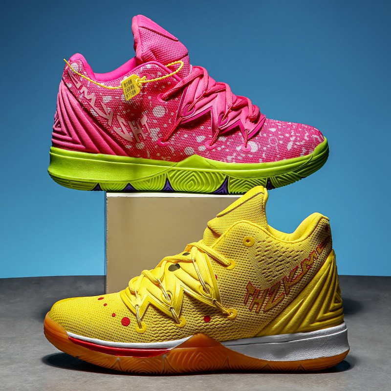 Sepatu basket pria baru sepatu basket outdoor bertali 40-44 Basketball Shoes