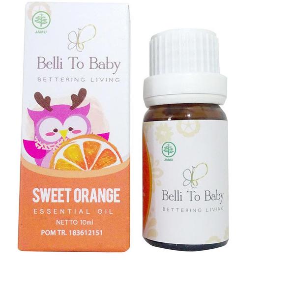Belli To Baby Essential Oil Sweet Orange - Minyak Jeruk Manis 10ml