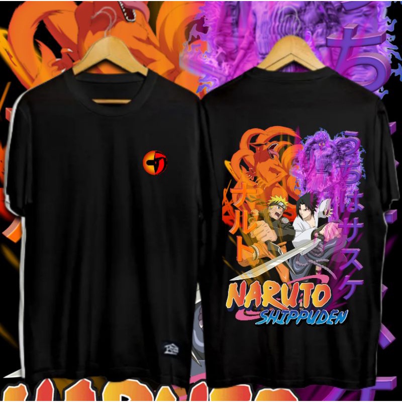 kaos anime NARUTO SHIPUDEN SASUKE KURAMA SUSANOO