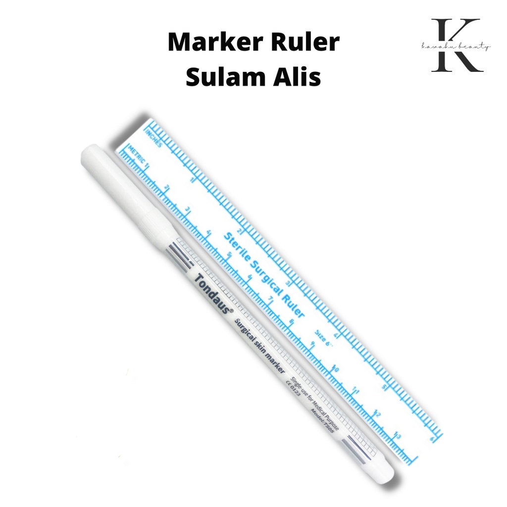 SKIN MARKER SULAM ALIS + PENGGARIS Tondaus