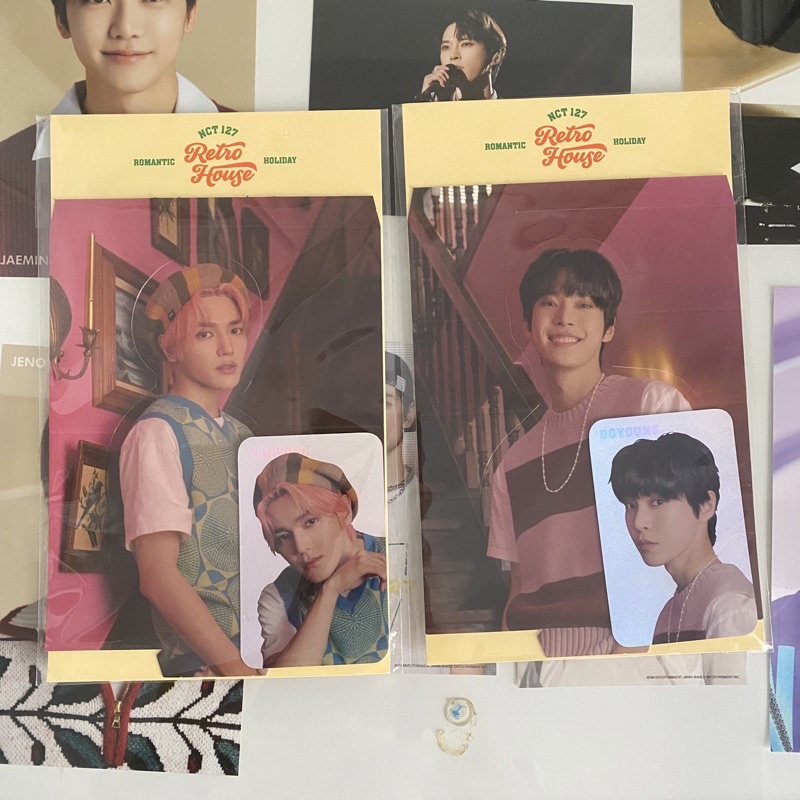 Retro House MD official merch NCT 127 Doyoung & Taeyong Sealed