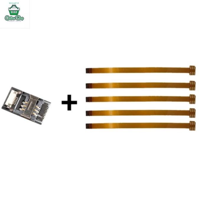 Adapter Extender Sim Card Eksternal Mini Holder Handphone Android