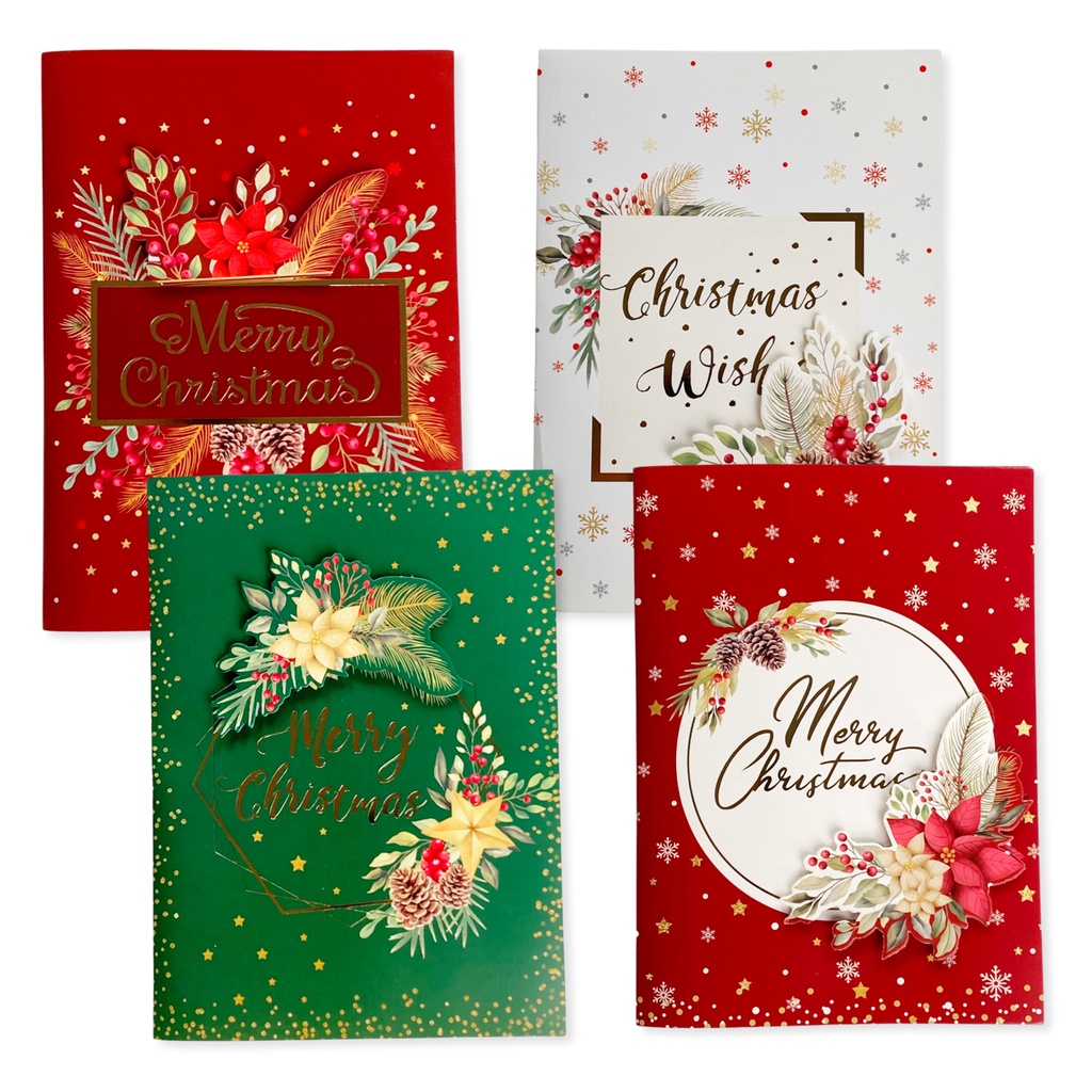 Scoop Kartu Natal Greeting Card Musik Lampu 64410900