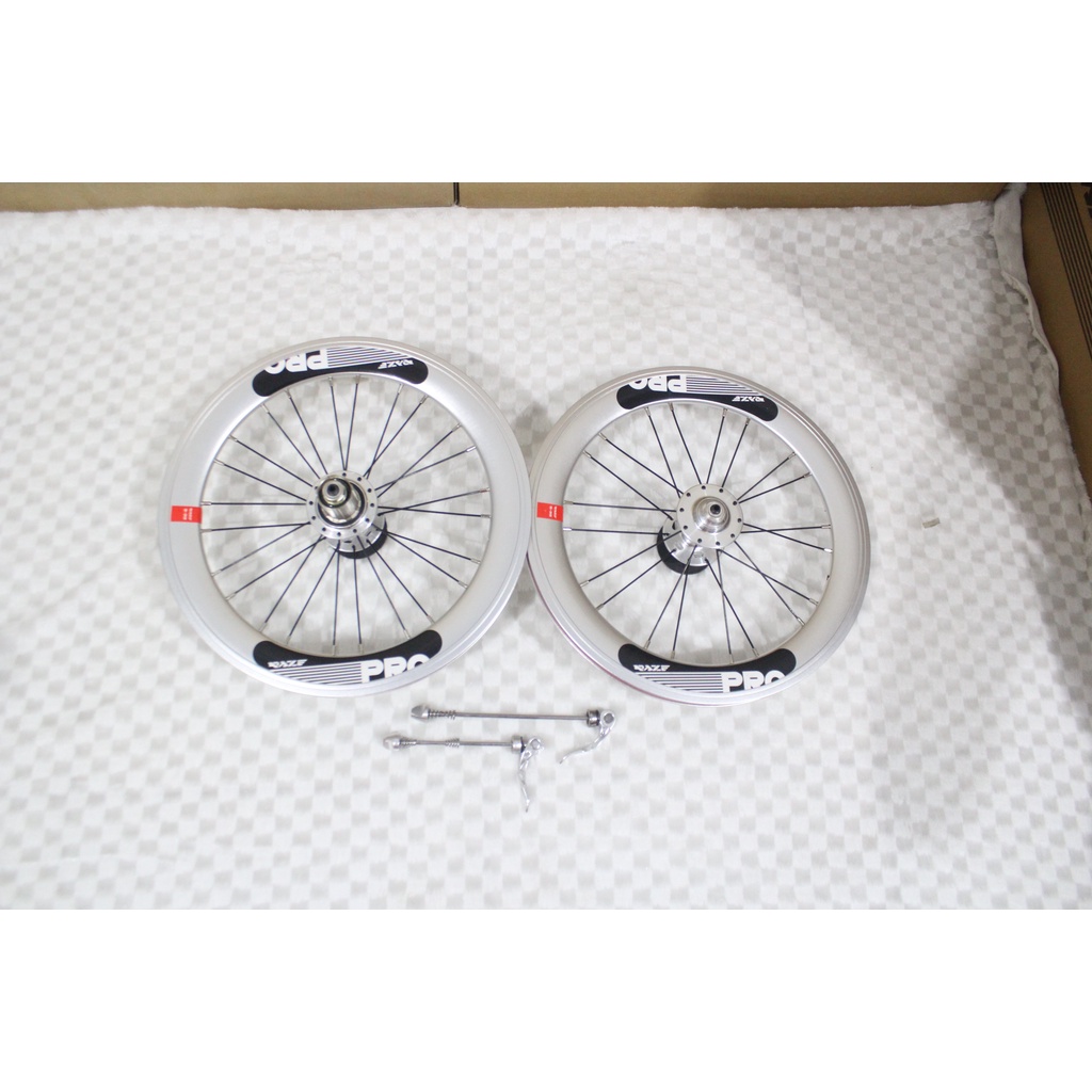 Velg rims wheelset sepeda lipat raze pro 16 x 1 3/8 Discbrake 16 x 1 3 per 8 16+ 16 plus 16inch