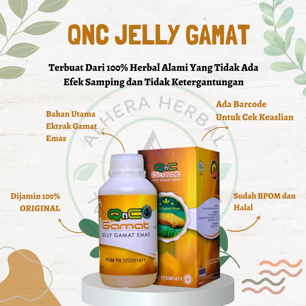 QNC JELLY GAMAT 100% Original - Qnc Jelly Gamat Multikhasiat - Qnc Jelly Gamat Untuk Semua Penyakit,
