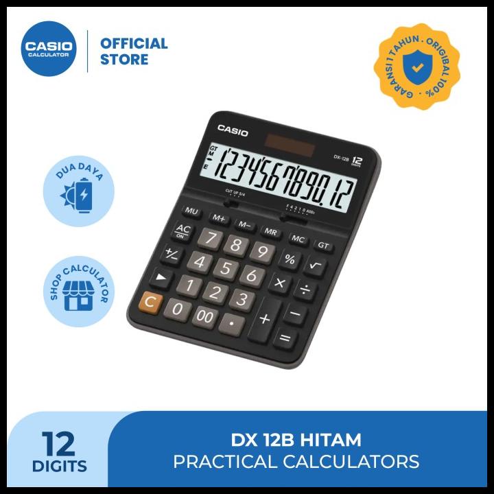 

Casio Pratical Calculator Dx-12B