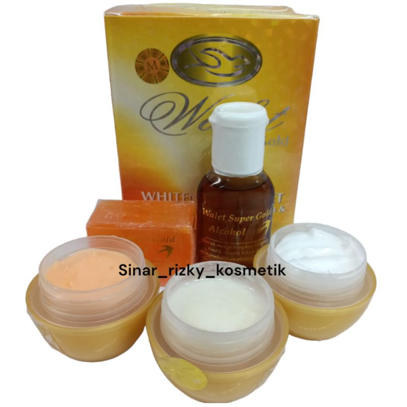 Paket Cream WSG 5in1 Holo M Krim Walet Super Gold M