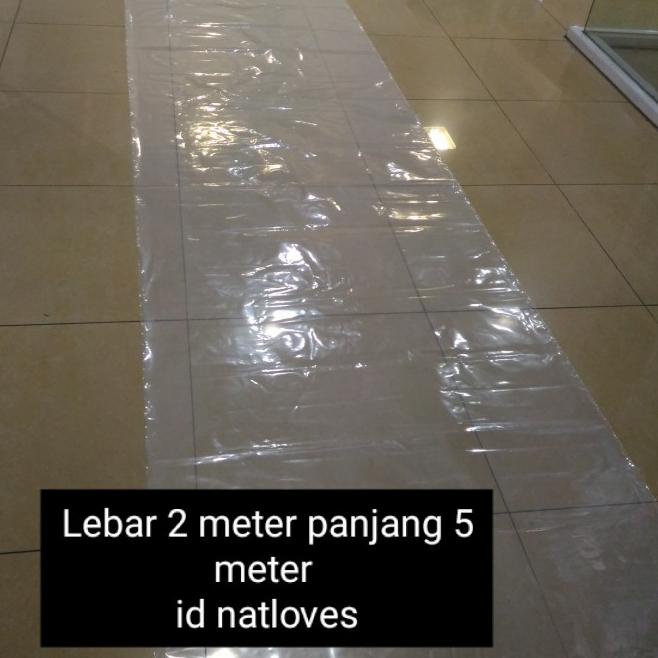 

plastik bening besar 2 meter x 5 meter - 2 m x 5 m