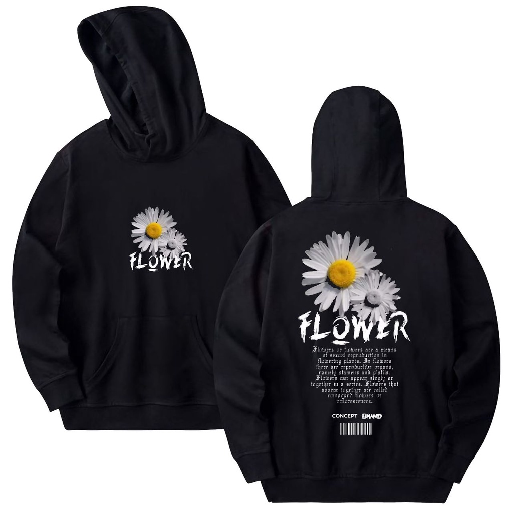 Flower Hoodie - Hoodie Pria dan Wanita