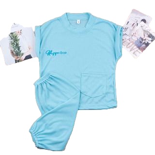 IL - Setelan Anak Unisex Sheo Rib Set Piyama Anak Usia