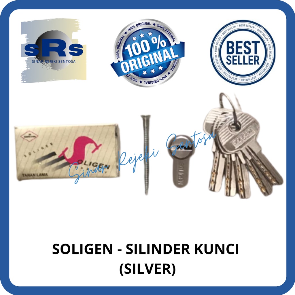 SOLIGEN - SILINDER KUNCI 60MM