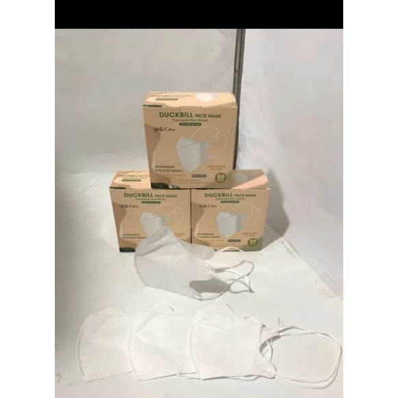 masker Duckbill Hijab YNB care3ply